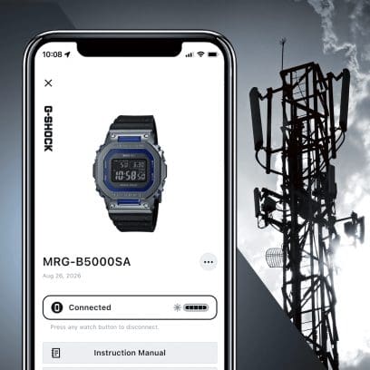 MRG-B5000SA-2 Solar-powered timekeeping with radio control and Bluetooth® connectivity