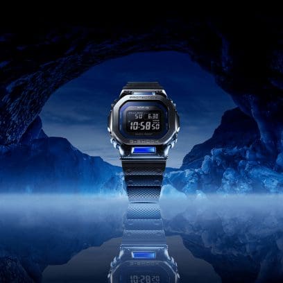 MRG-B5000SA-2 The MR-G design capturing the blue radiance of ice caves