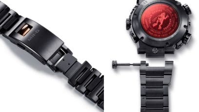MRG-BF1000B-1A Titanium band designed for textural appeal and fit
