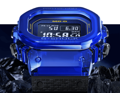 MRG-D5000 Blue sapphire crystal: Infinite resilience and beauty