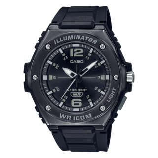 Casio Orologio Da Fitness MWA-300H-1AVCF, Cronografo, Resistente All'Acqua 100m, Lunetta In Acciaio, Batteria 3 Anni
