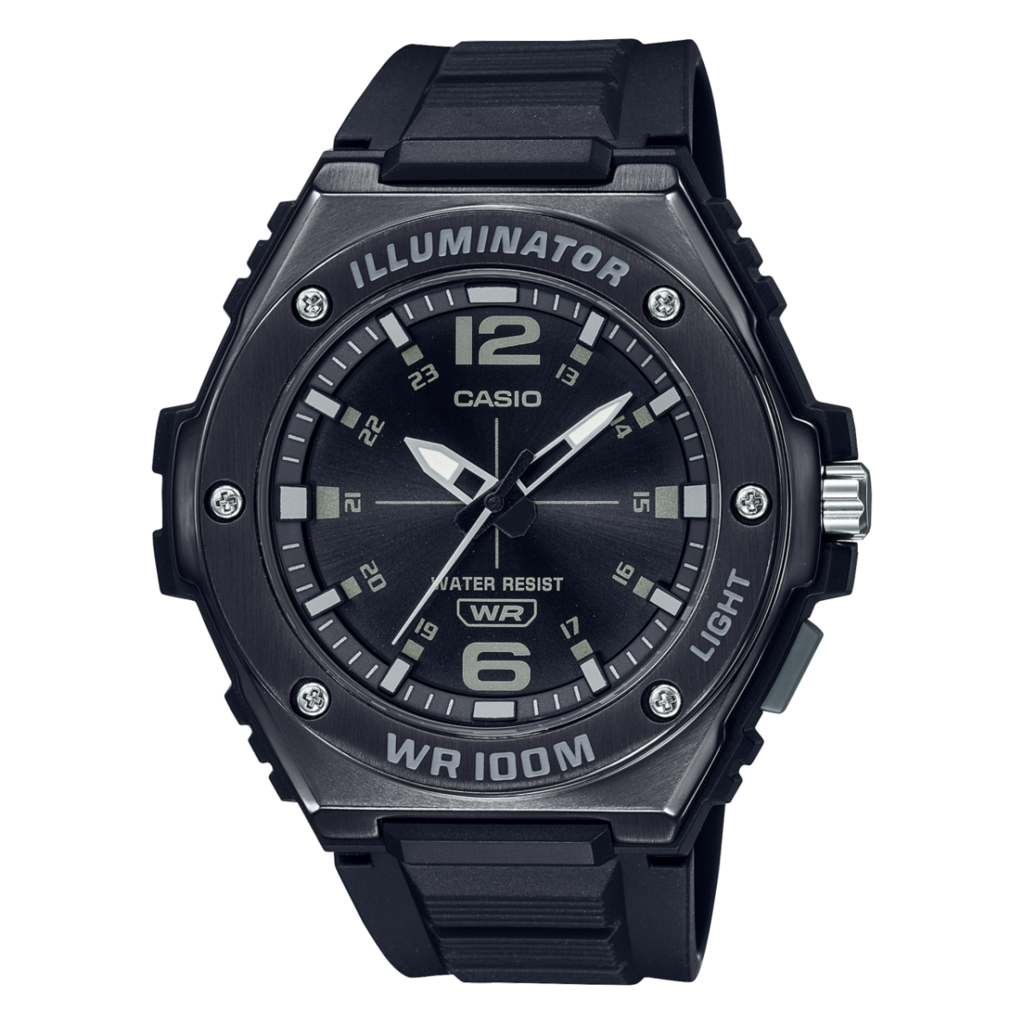 Casio Orologio Da Fitness MWA-300H-1AVCF, Cronografo, Resistente All'Acqua 100m, Lunetta In Acciaio, Batteria 3 Anni