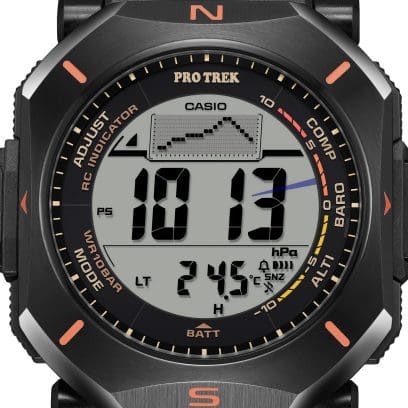 PRW-69YB-3 Barometer / Thermometer display