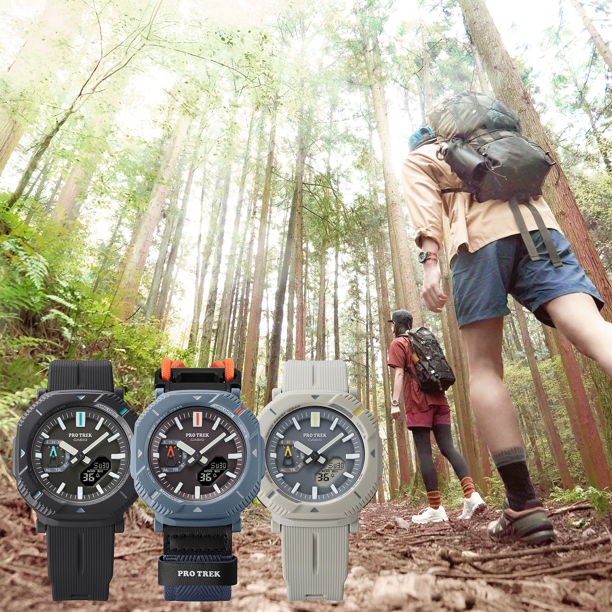Casio Wrist Anadigi Watch PRJ-B001-1D