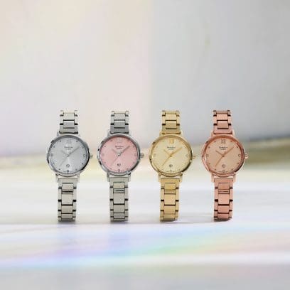 From left: SHE-4540D-7A,SHE-4540D-4A,SHE-4540G-9A,SHE-4540PG-4A