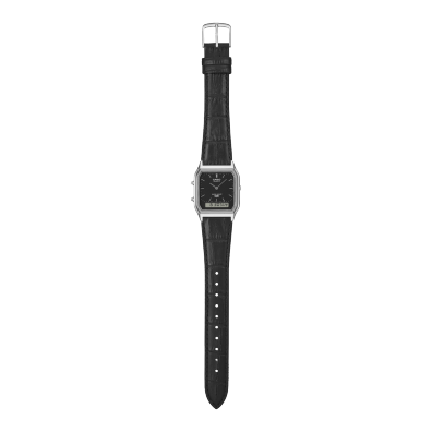 Orologio da uomo Casio analogico in pelle con quadrante dorato al quarzo MTP -B310L-9A MTPB310L-9