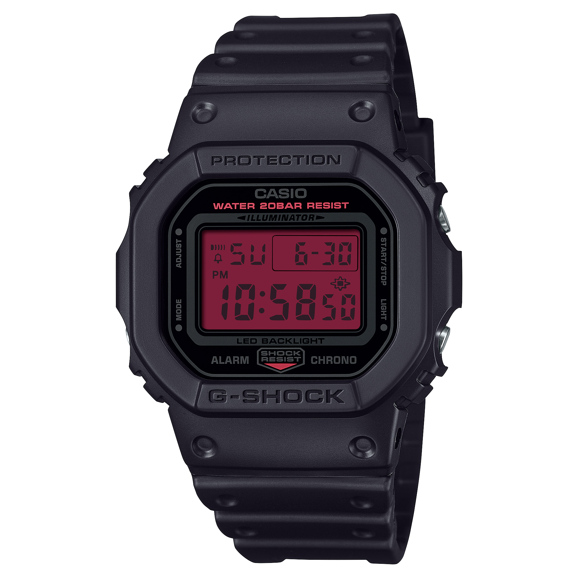 カシオ G-SHOCK 腕時計 DW-5600BBR DW-5600BBR-1