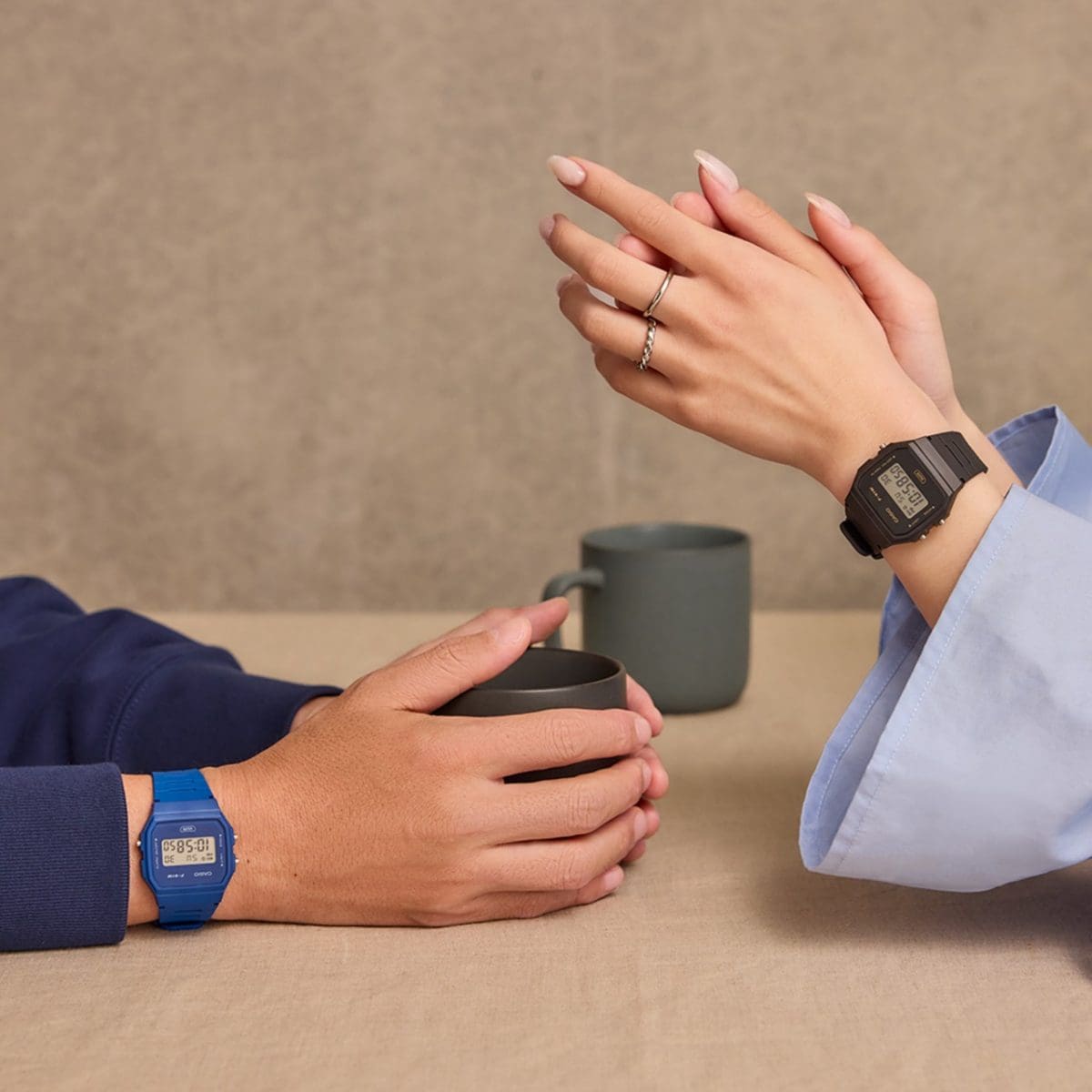 F-91WB-2A1 From left: F-91WB-2A1, F-91WB-8A