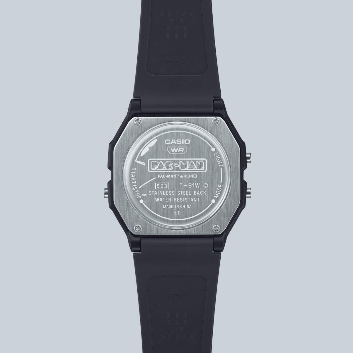 F-91WPC-1A Incisione sul retro