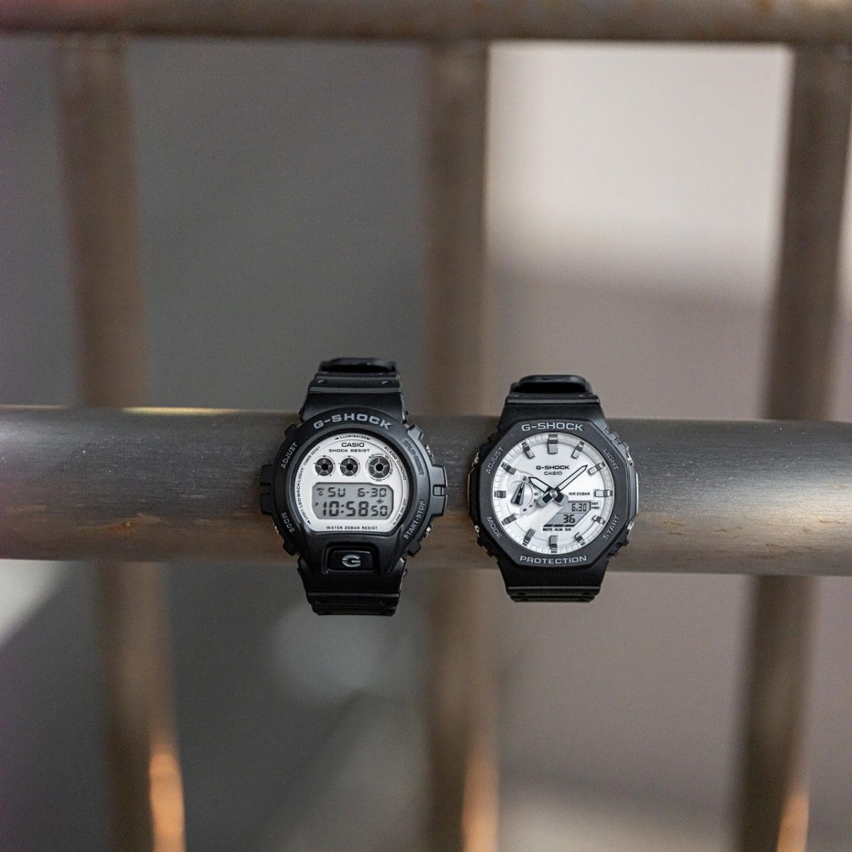 Da sinistra: DW-6900WD-1, GA-2100WD-1A
