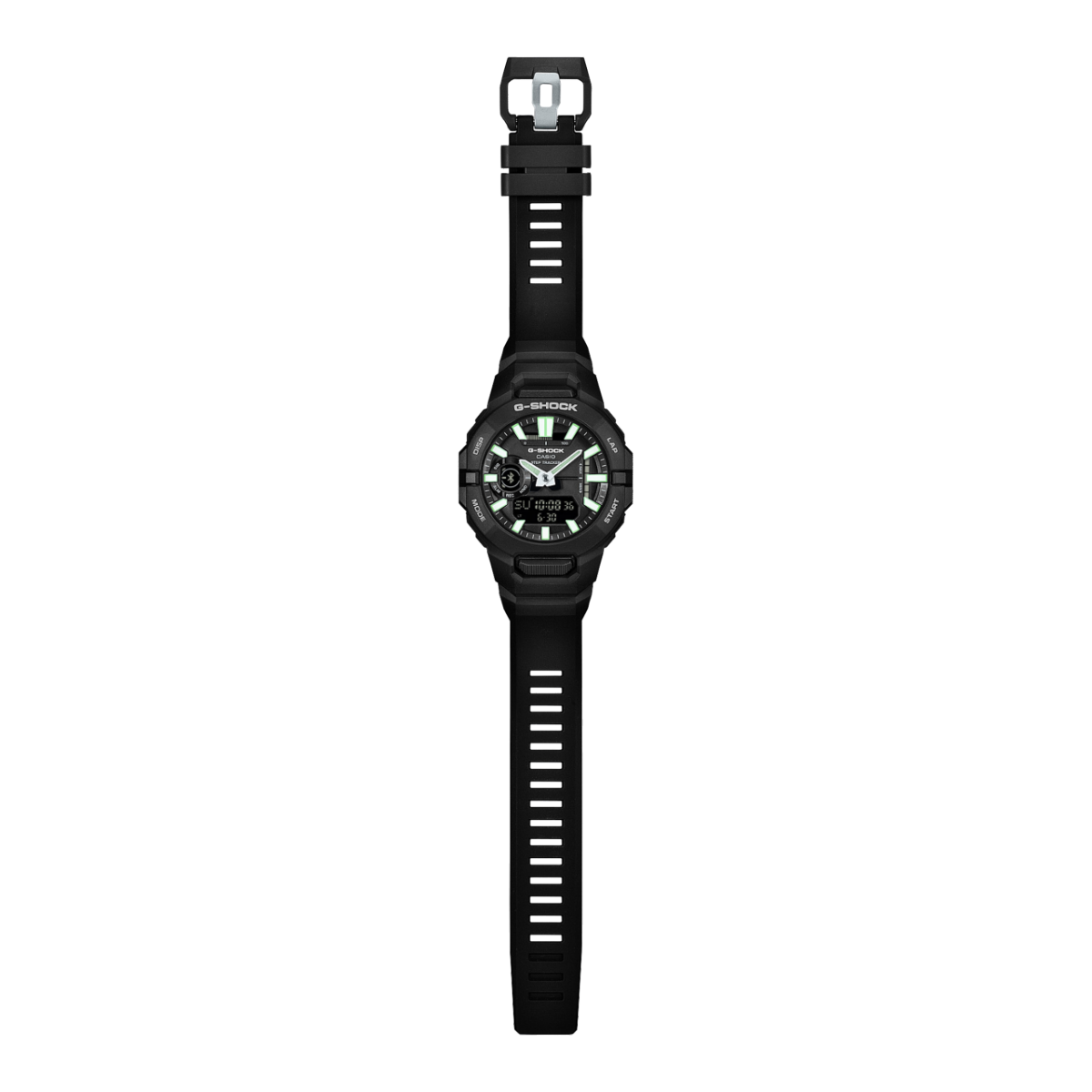 Vista generale del GBA-950-1AER nero con il bracciale aperto