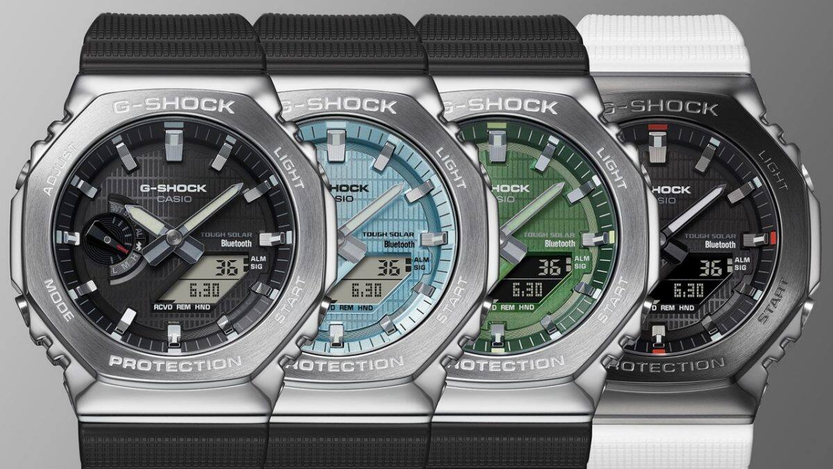 I quattro modelli G-STEEL GBM-2100 fianco a fianco