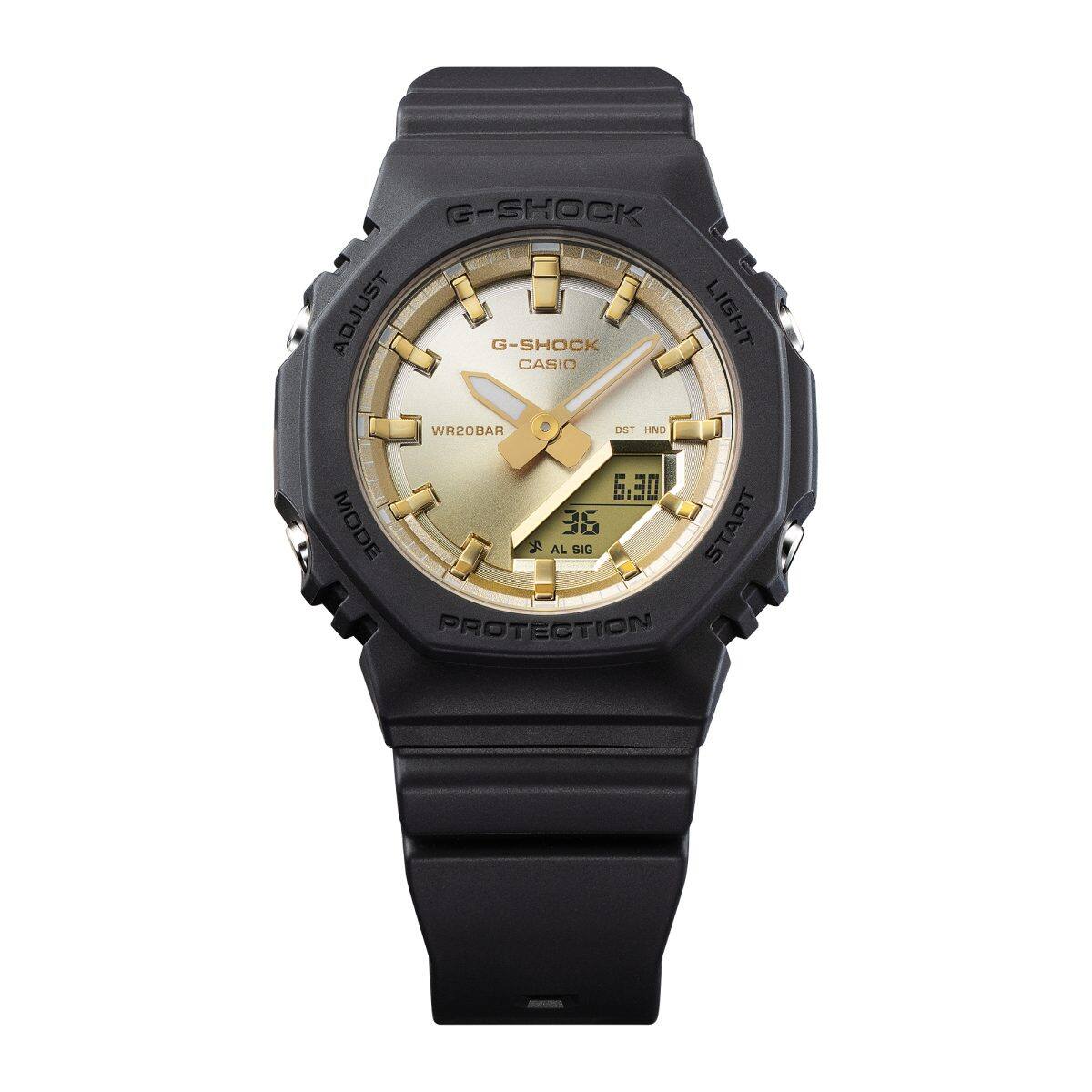 Casio GMA-P2100SG-4AER Orologio G-Shock Donna – Analogico-Digitale, Rosa Con Quadrante Viola, Resistente Agli Urti E 20 ATM