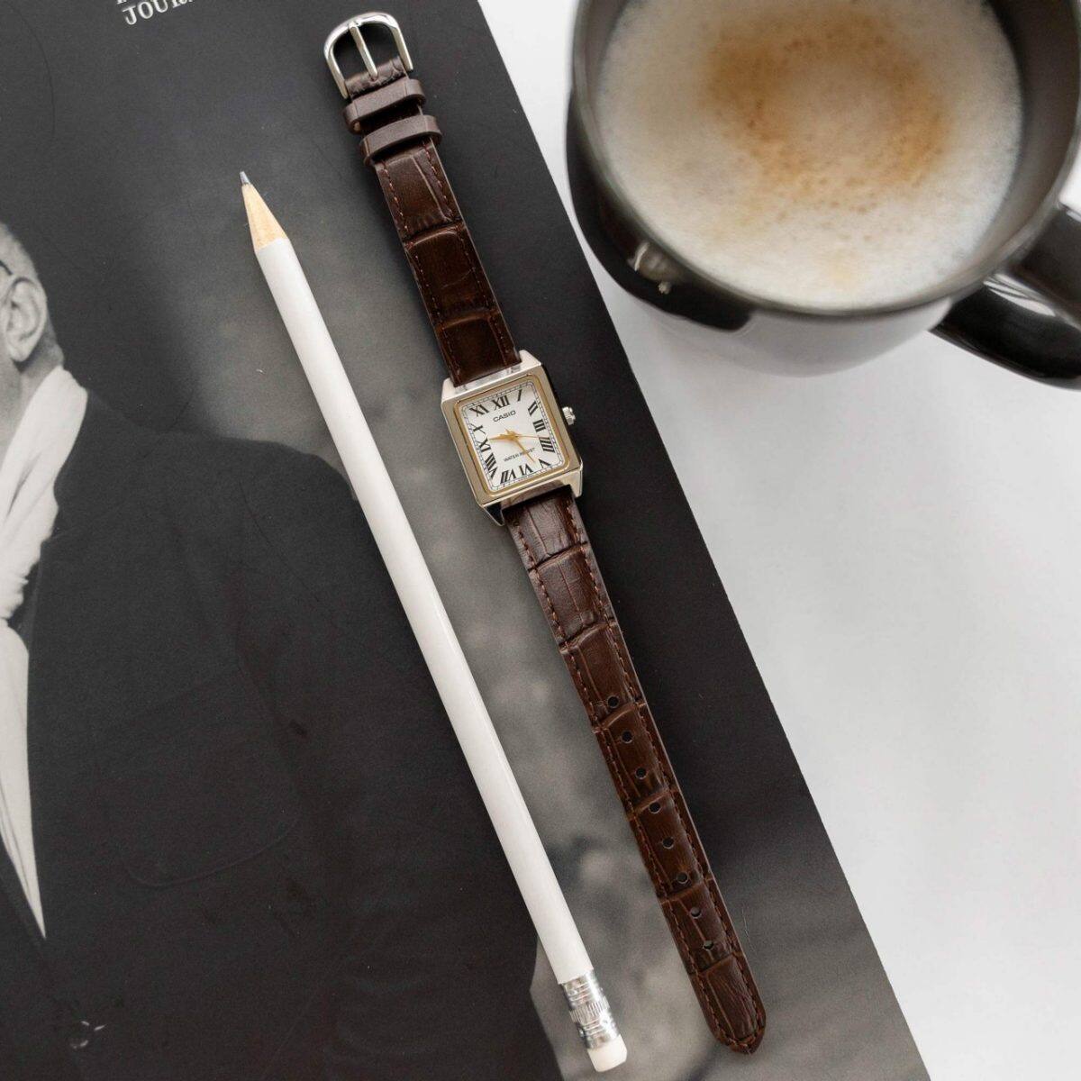 Orologio Da Donna Casio LTP-B150L-7B1EF - Design Elegante, Colore Marrone, Unisex - Foto 10