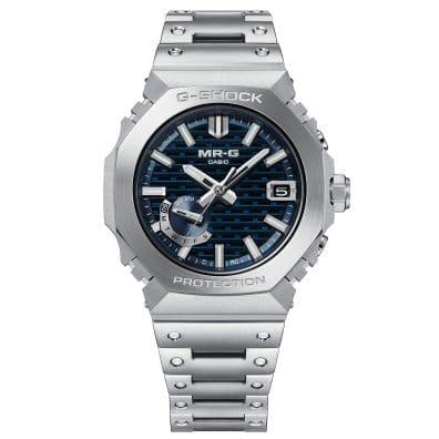 Casio Orologio Da Uomo – Argento E Blu Scuro, Design Classico, Versatile E Affidabile - 4