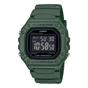 Vista frontale del W-218H-3BVEF verde scuro