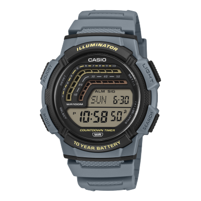 Cinturino Originale Casio 22 Mm Nero – Per Modelli W-213 E AQ-180W - 5