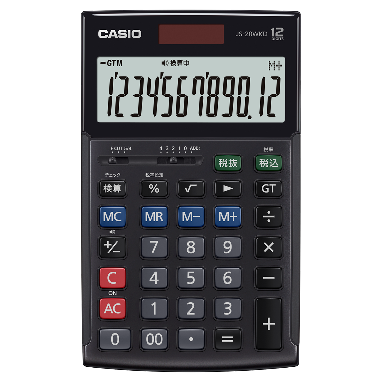 美品 CASIO JS-20WK-BK Limited Edition 電卓 JS-20WKD-BK_F_DY-795B.png