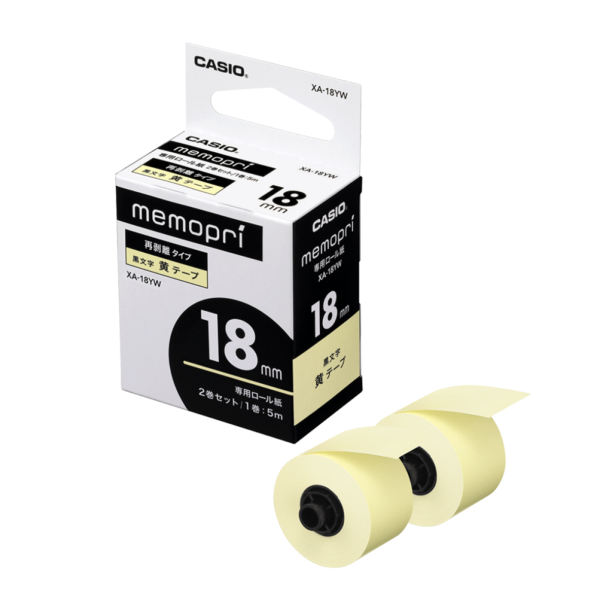 (まとめ) カシオ NAME LAND 抗菌テープ18mm×5.5m 透明/黒文字 XR-18BX 1個 〔×10セット〕 代引不可 まとめ）カシオ NAME LAND 抗菌テープ18mm×5.5m 白⁄黒文字 XR-18BWE 1