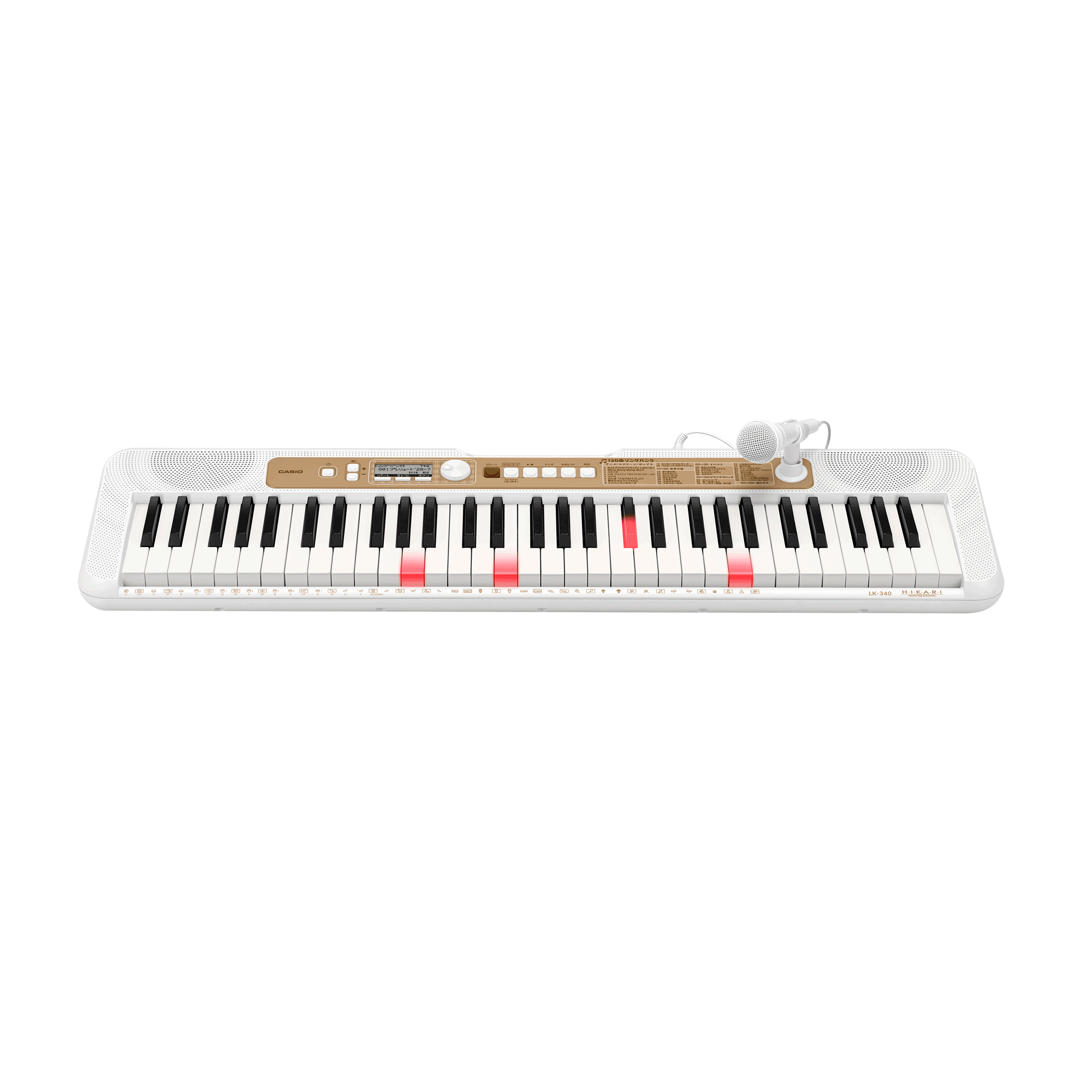 CASIO 光ナビゲーション キーボード 3/18まで 新製品】LK-325 光ナビゲーションキーボード 9/8発売！｜島村