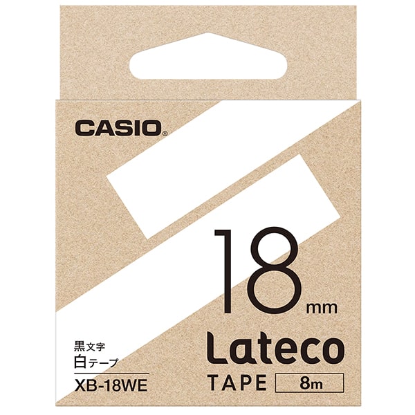 5個セット〕 カシオ計算機 Lateco 詰め替え用テープ 18mmオレンジ