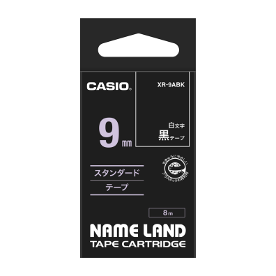 ネームランド - 白文字テープ | CASIO