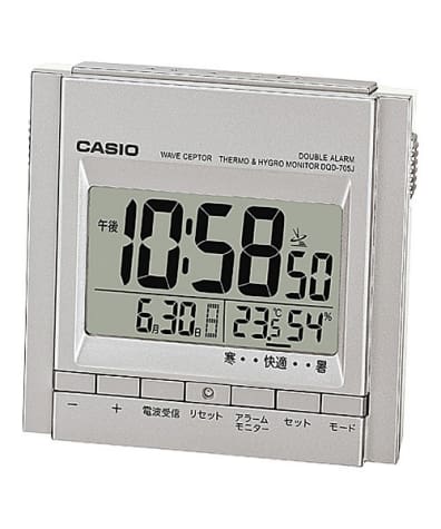 カシオ 電波時計 カシオ CASIO 目覚まし時計 wave ceptor(ウェーブセプター)(電波
