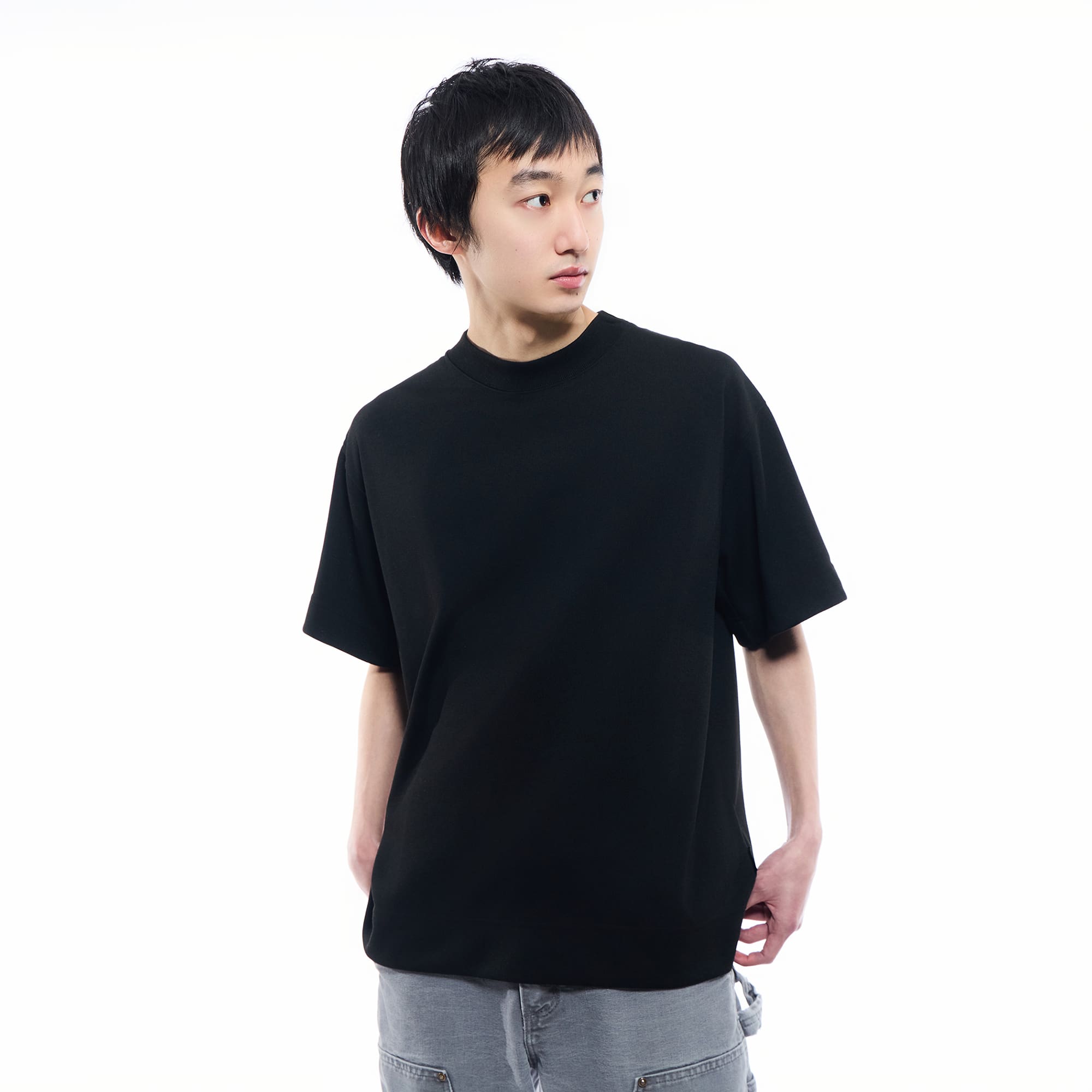 新品・未使用★ohga 2026ss カシュクールブラウス　黒 GXFAB T-SHIRT BLACK 2026SS Sサイズ | CASIO
