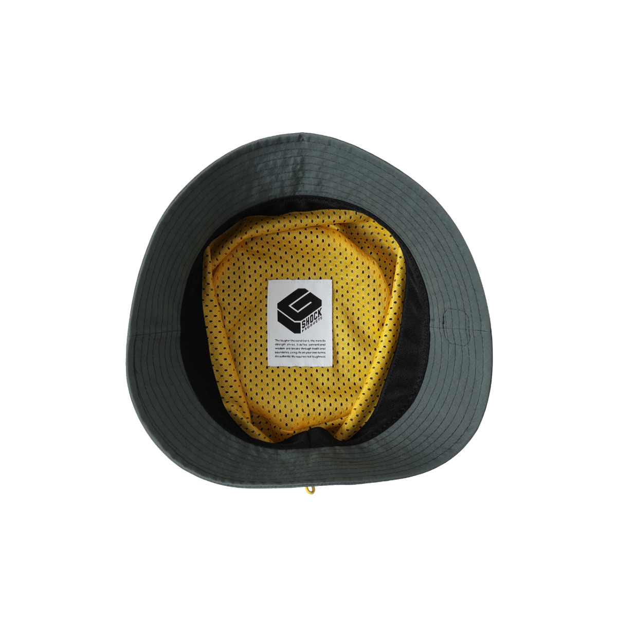 NYLON JUNGLE HAT GREY×YELLOW | CASIO