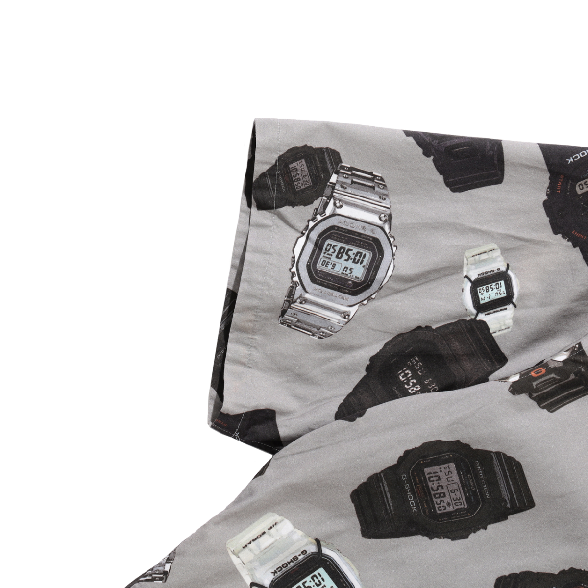 G-PATTERN PRINT OPEN COLLAR SHIRT M | CASIO