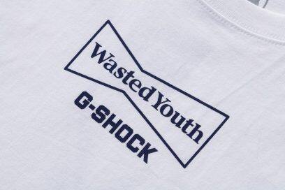 Wasted Youth x G-SHOCK コラボレーション Tシャツ WHITE XL