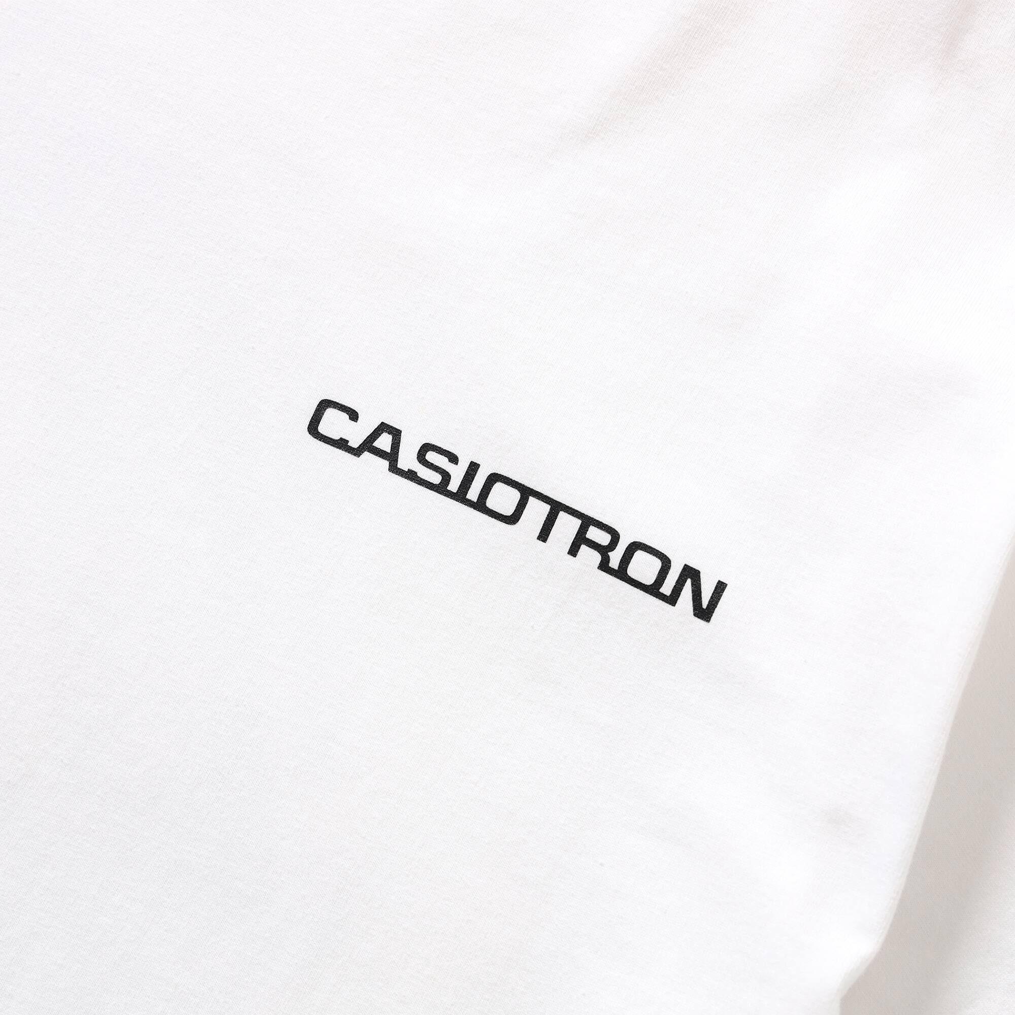 CASIOTRON T-SHIRT WHITE M | CASIO