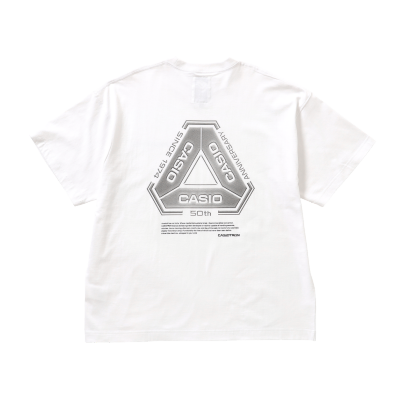 ファンモン サイン入り ホワイト Ｔシャツ L  新品 MSGM】 【【NEW】「TheMwave」モノグラムパッチ Tシャツ（Men&
