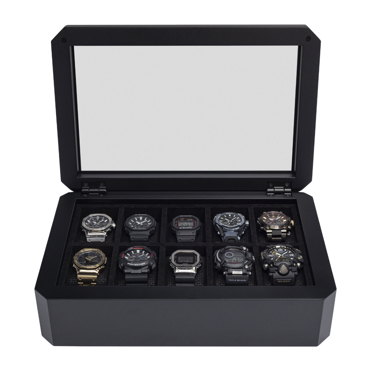 G-SHOCK デラックスディスプレイケース 10本用（GS-DXDISPCS） | CASIO