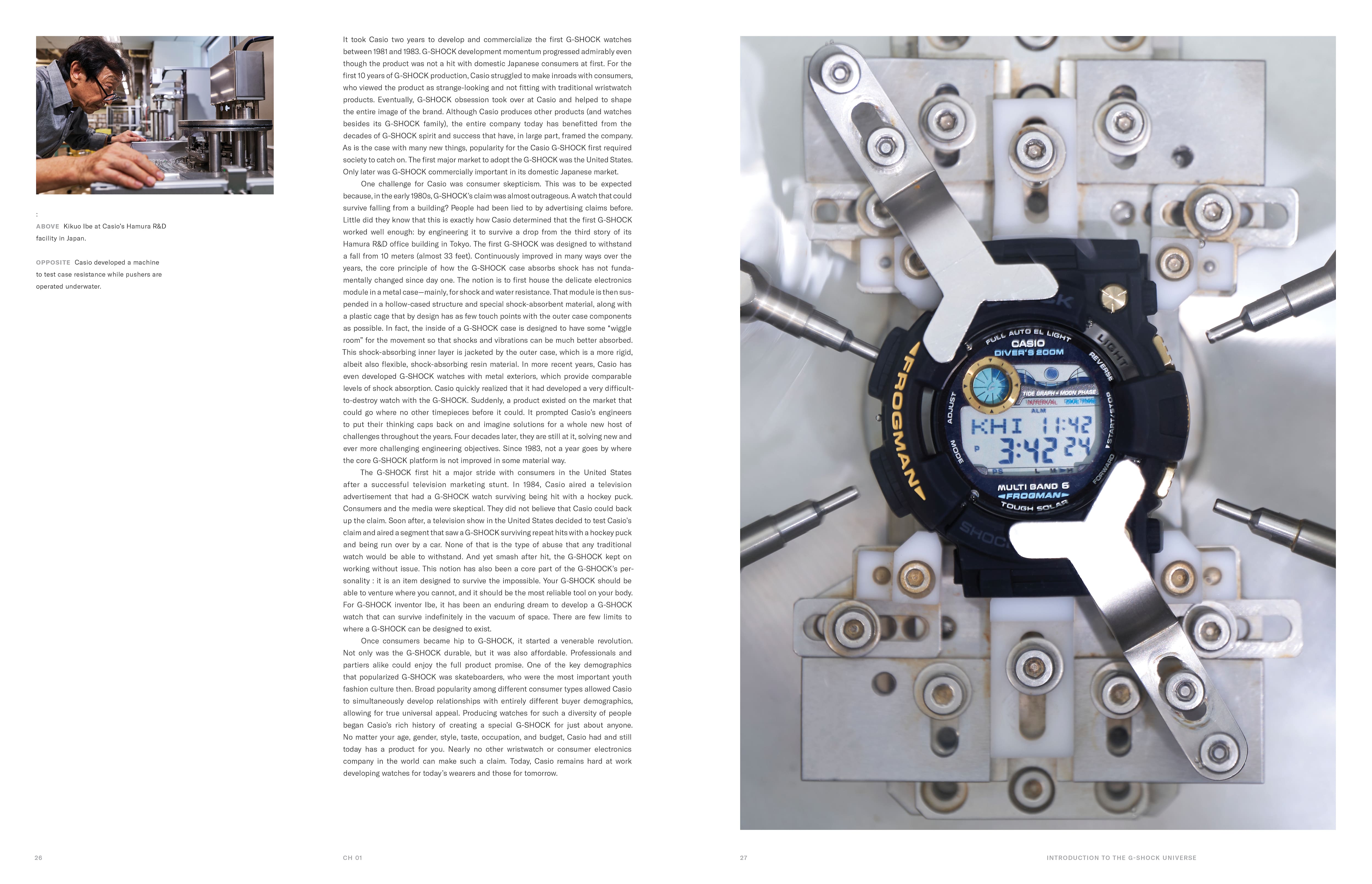 G-SHOCK 40th Anniversary Book | CASIO