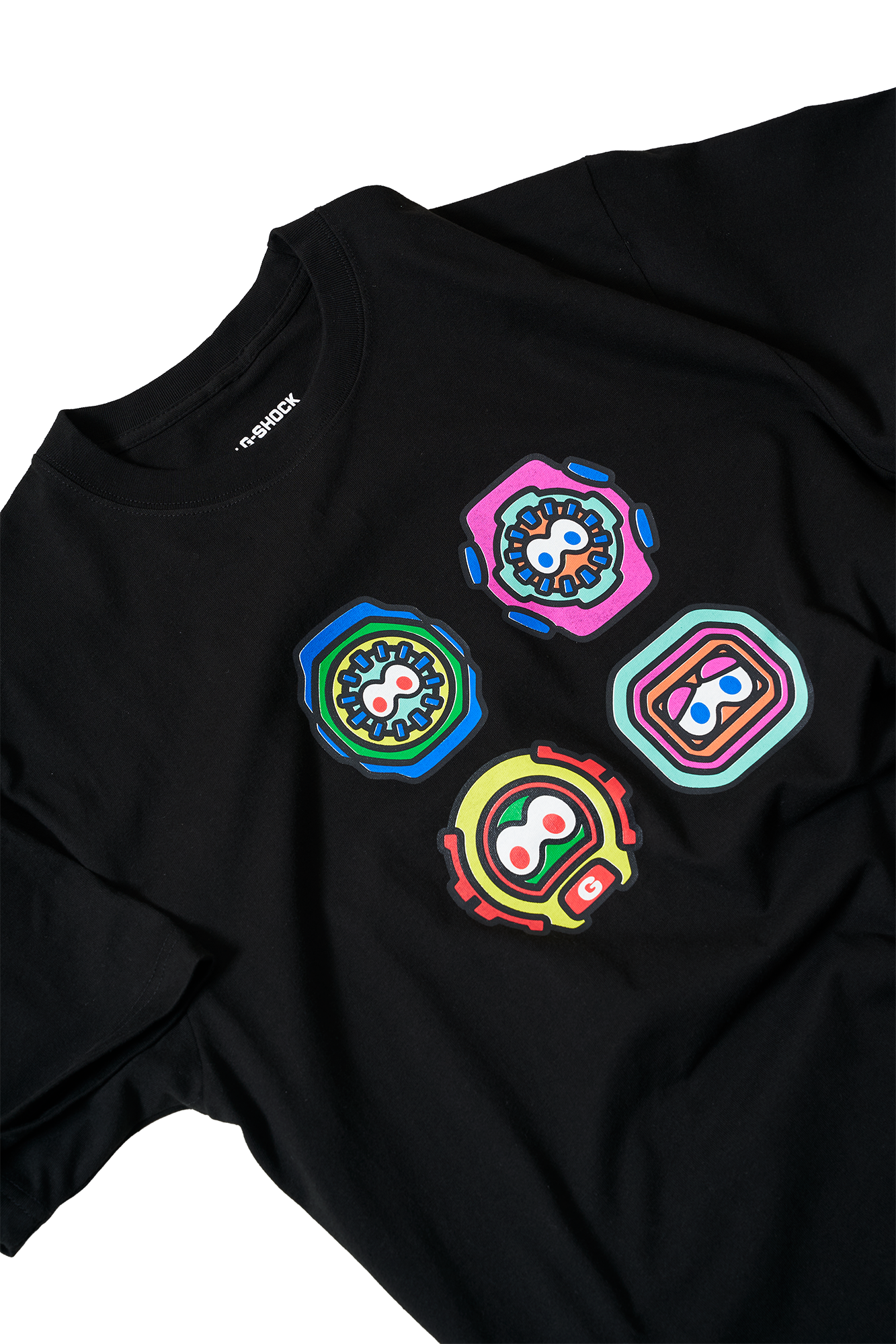 NIGO：G-SHOCK FOUR FACE SIMPLE T-SHIRT BLACK L | CASIO