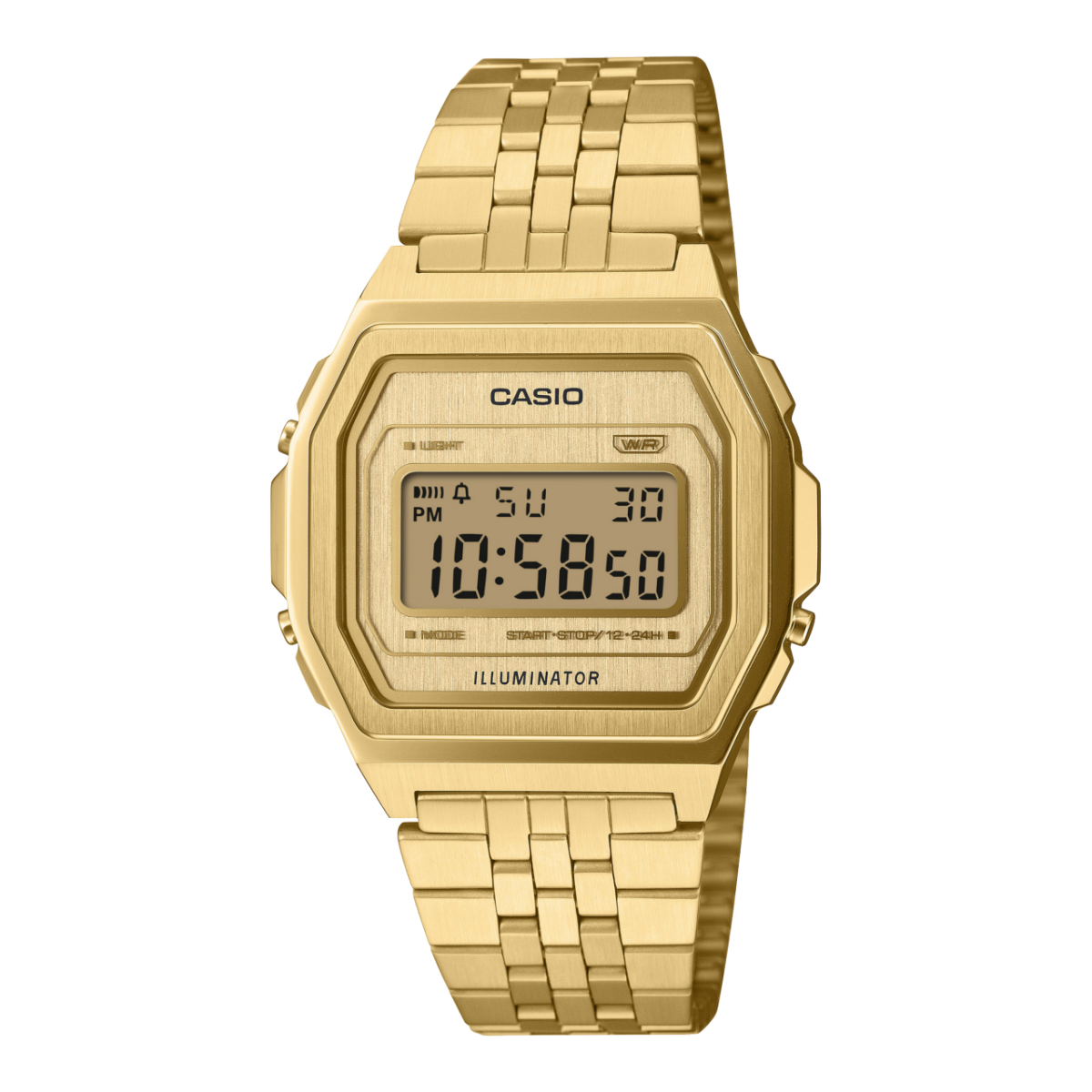 【1回着】CASIO PREMIUM A1000G-9JF ゴールド A1000G-9JF | CASIO