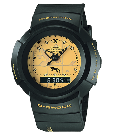 G-SHOCK AW-500D-9E1T ガラパゴス 黒×黄 未使用品です☆ AW-500D-9E1Tサポートページ | CASIO