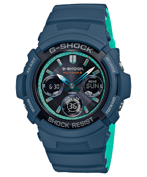 BUYEE CASIOソーラー電波腕時計 AWG-M100SCC-2A AWG-M100SCC-2AJF