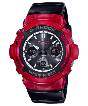 ☆ほぼ未使用☆[カシオ] 腕時計 ジーショック AWG-M100SRB-4AJF AWG-M100SRB-4AJFサポートページ | CASIO