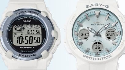 BGA-2510SP-7A 春らしく、爽やかに ホワイト×ライトブルー
