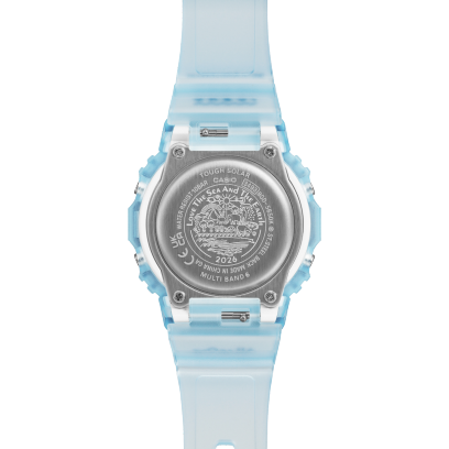 BGD-5650K-2 「Love The Sea And The Earth」シンボルマークを刻印した裏蓋