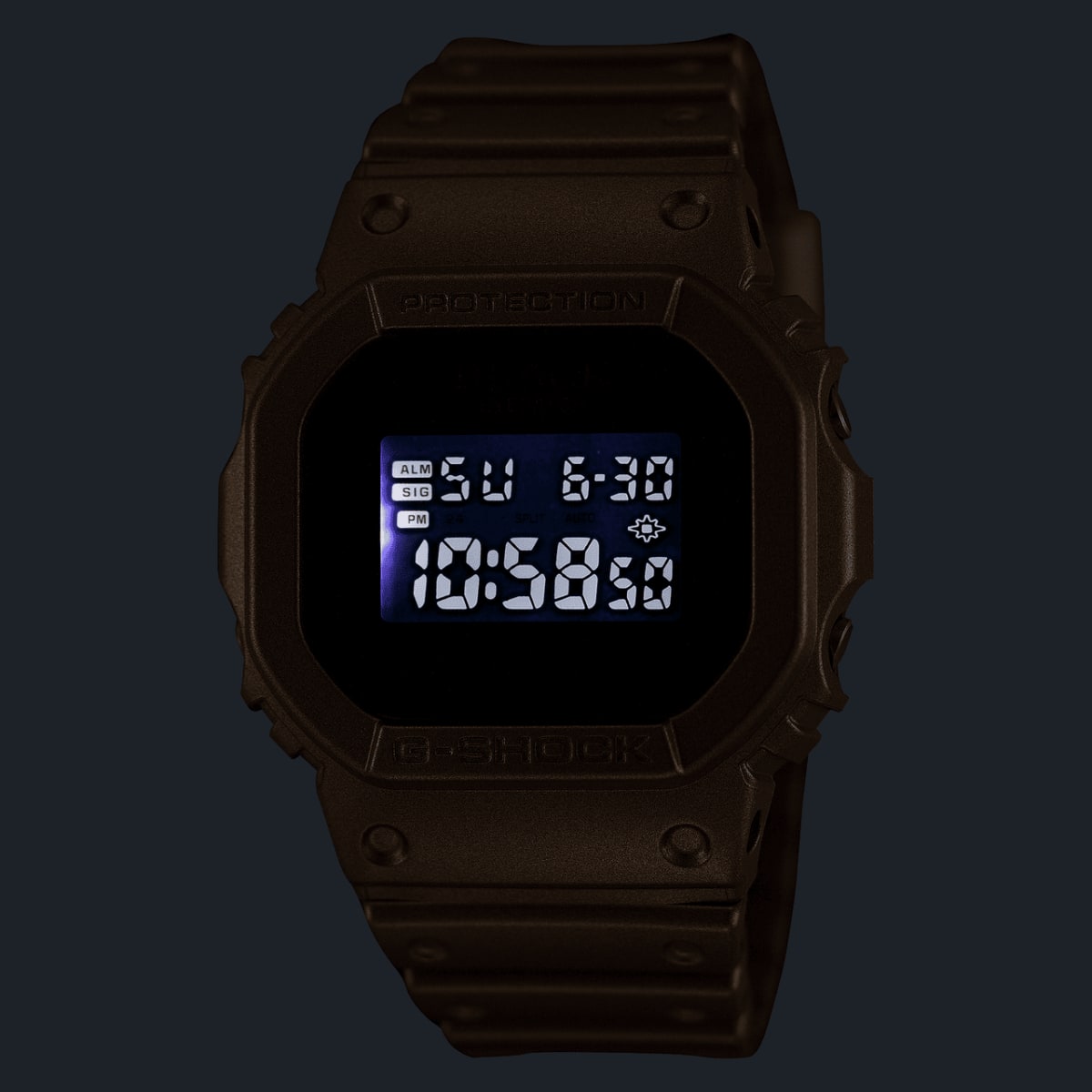 DW-5600BEP-9 ライト点灯時