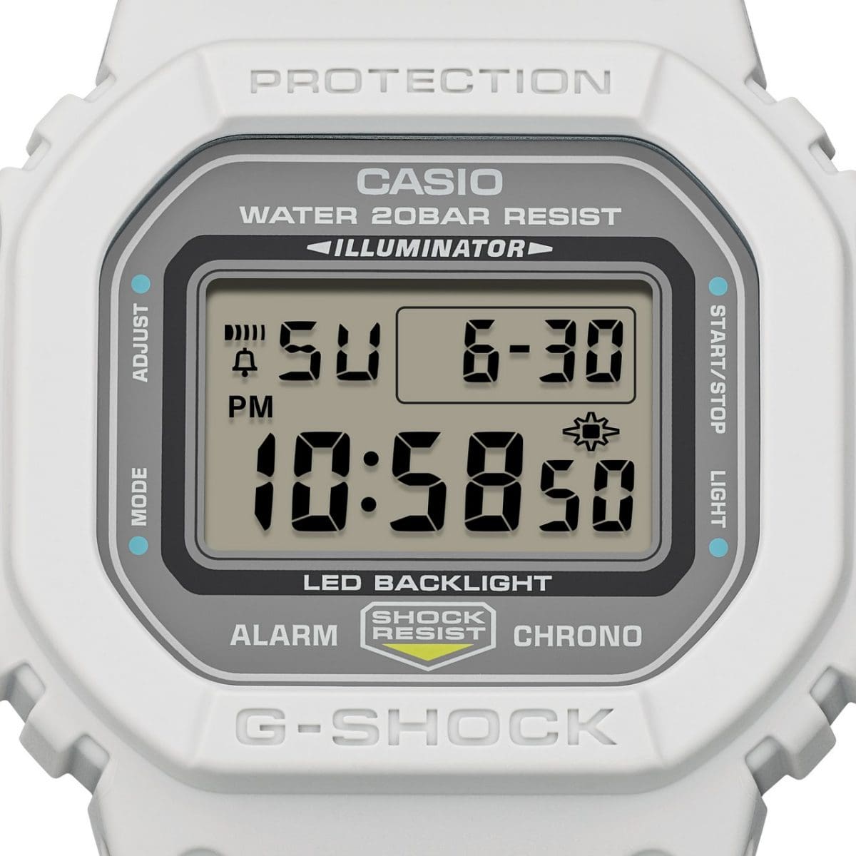 DW-5600MNC-7A8 ベゼルの主な樹脂パーツにバイオマスプラスチックを使用