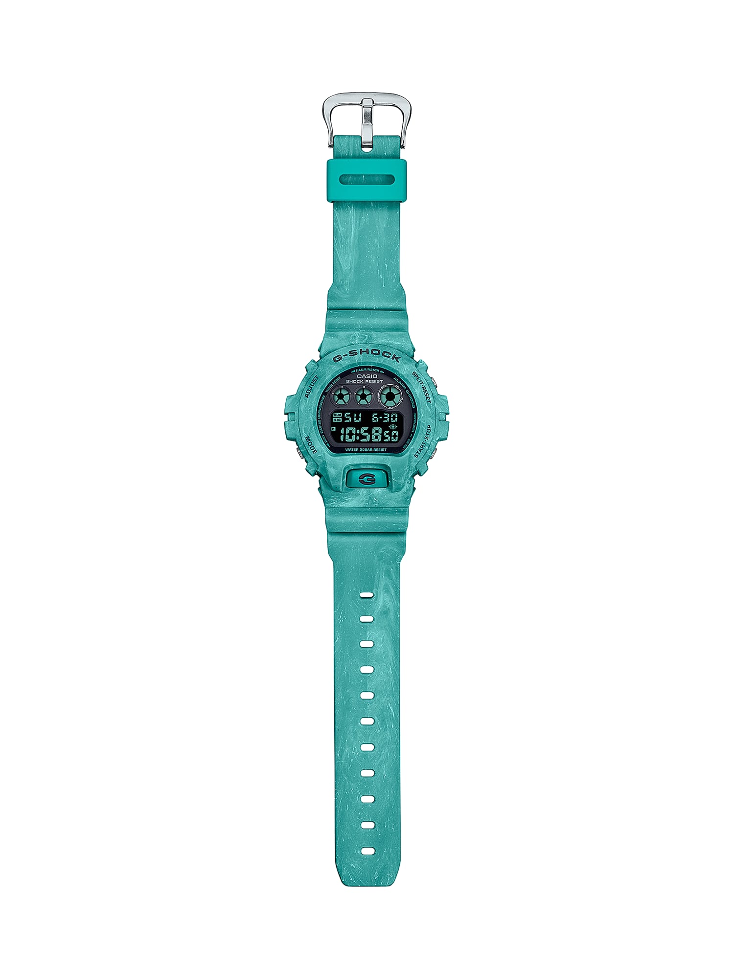 DW-6900WS-2JF(夏の海の情景をモチーフ／マリンブルー) #G-SHOCK #三つ 