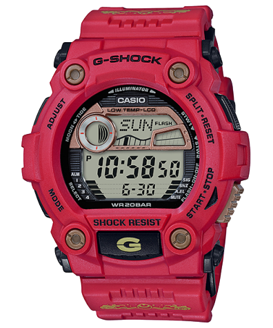 【箱・説明書付】カシオ／G-SHOCK G-7900SLG 七福神 恵比寿／QZ 箱・説明書付】カシオ／G-SHOCK G-7900SLG 七福神 恵比寿／QZ
