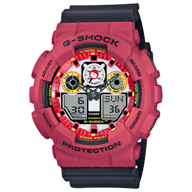 CASIO G-SHOCK GA-100SHB-5AJR 　（赤柴） G-SHOCK '24-9 [SHIBAINU/柴犬:赤柴] 正規新品 日本製 CASIO