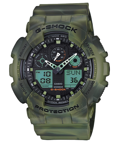 時計 G-SHOCK GA-100MM GA-100MM-3AJFサポートページ | CASIO