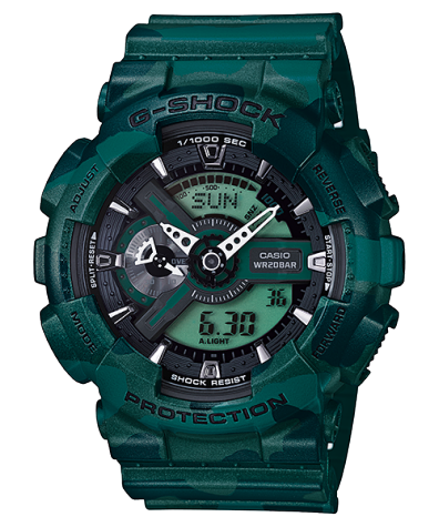 電池切れ　CASIO　G-SHOCK　GA-110SN-3AJF G-SHOCK【GA-110系】を自分で安く電池交換する方法｜腕時計副業