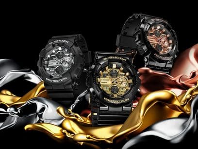 From left: GA-140GM-1A1, GA-140GB-1A1, GA-140GB-1A2